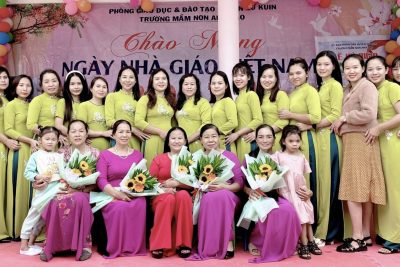 Trường MN Anh Đào tưng bừng kỷ niệm 41 năm ngày Nhà giáo Việt Nam (20/11/1982 – 20/11/2023).