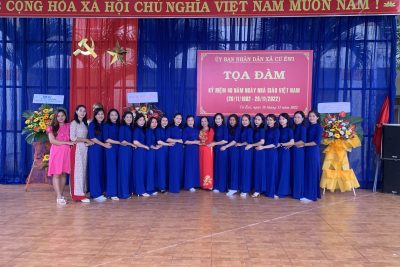 Chào mừng kỷ niệm 40 năm ngày nhà giáo Việt Nam  20/11/1982 – 20/11/2022